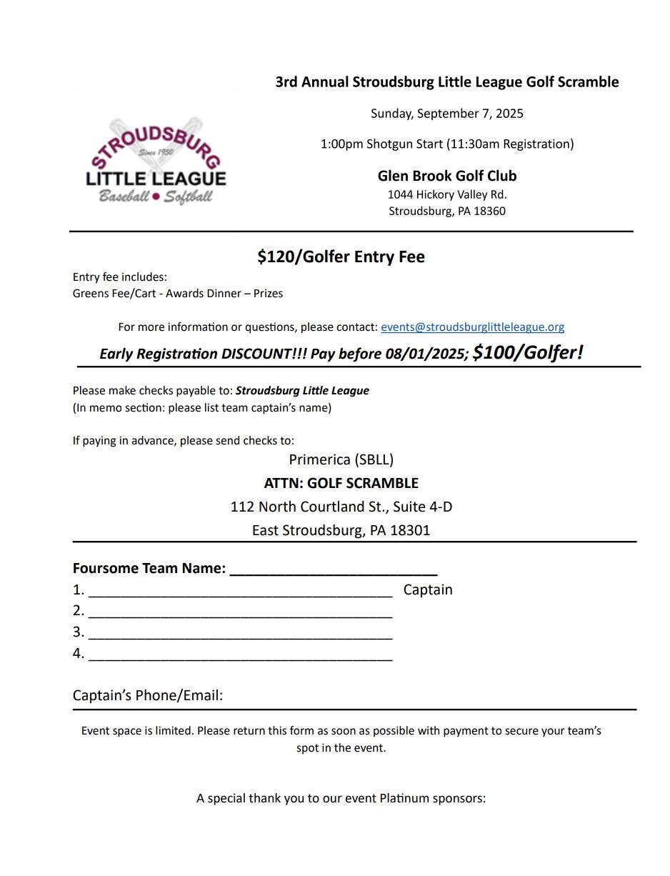 Golf Flyer 2